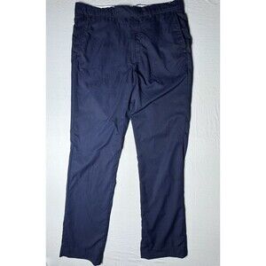 Ralph Lauren RLX Pants Mens 33x32 Tailored Fit Lightweight Golf Navy Blue Chino